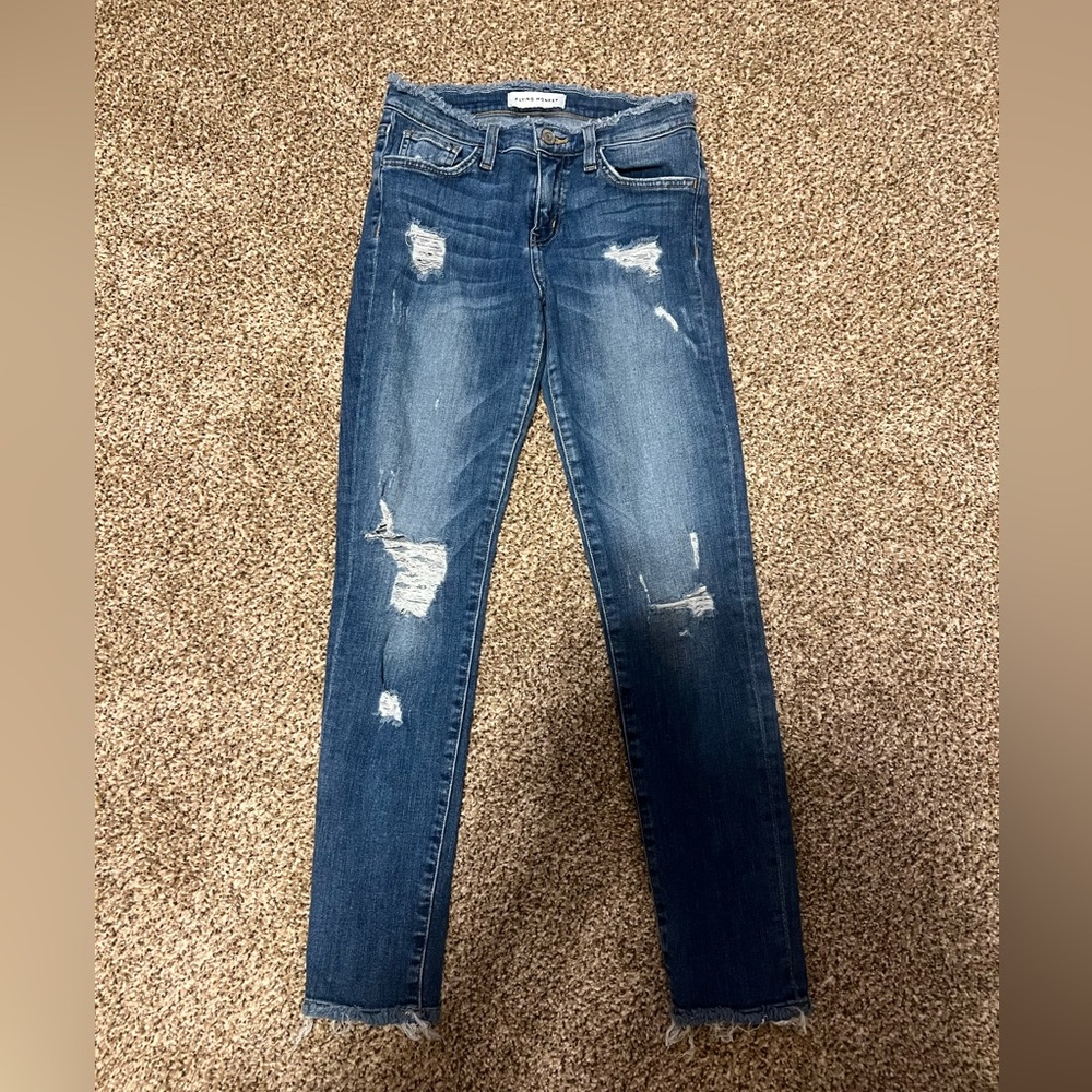 Flying Monkey Ankle Skinny Jeans